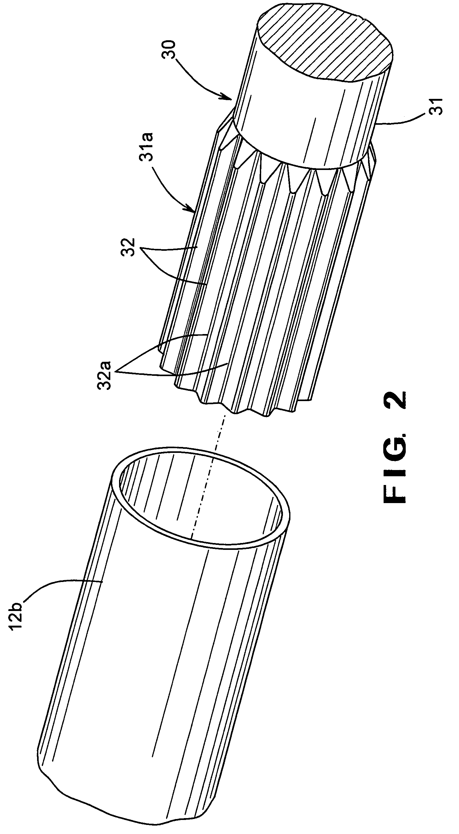 Method of forming a slip joint