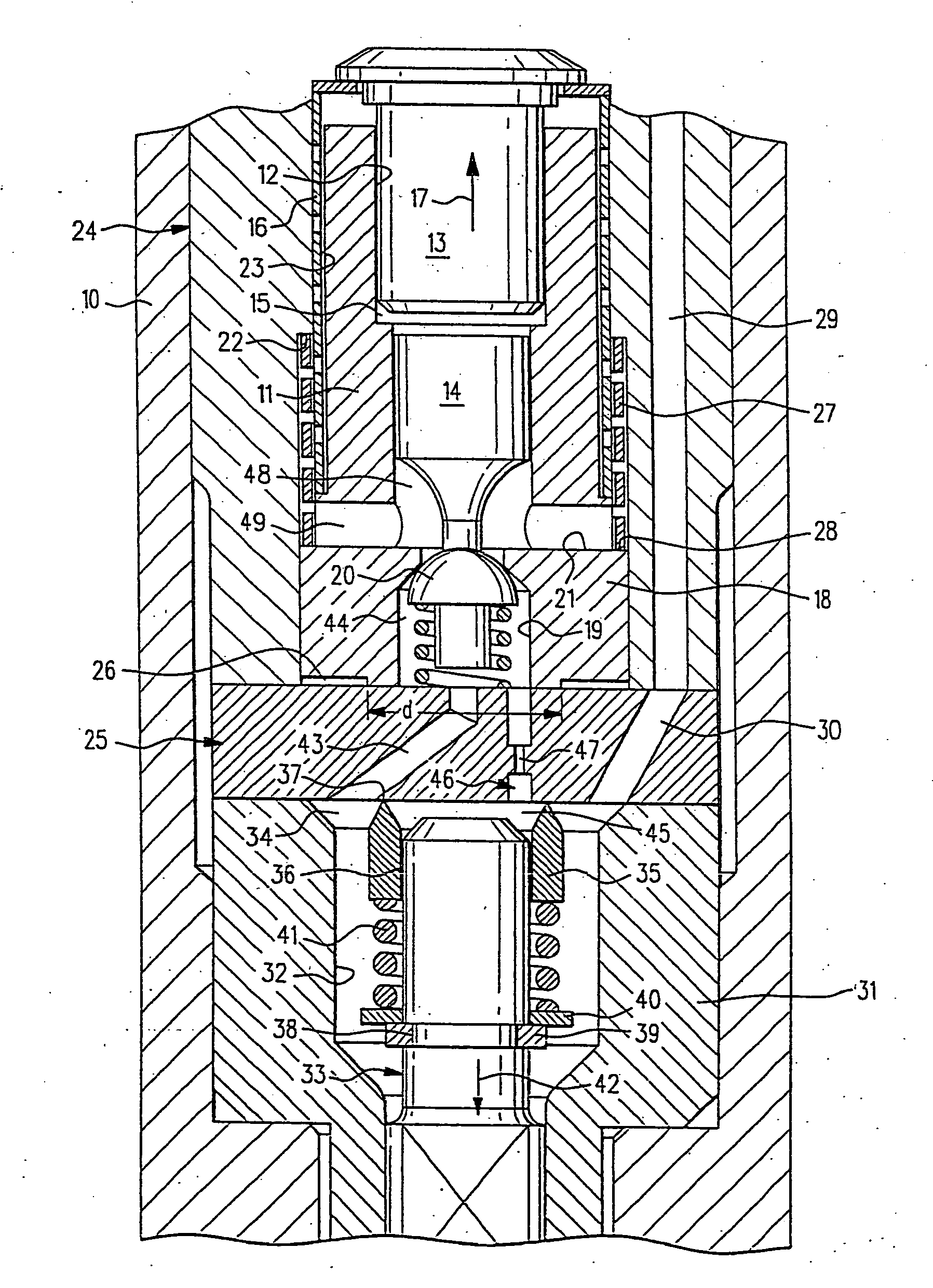 Injector for injecting fuel into combustion chambers of internal combustion engines, in particular a piezoelectric-actuator-controlled common rail injector