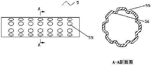 Central circulation tube evaporator