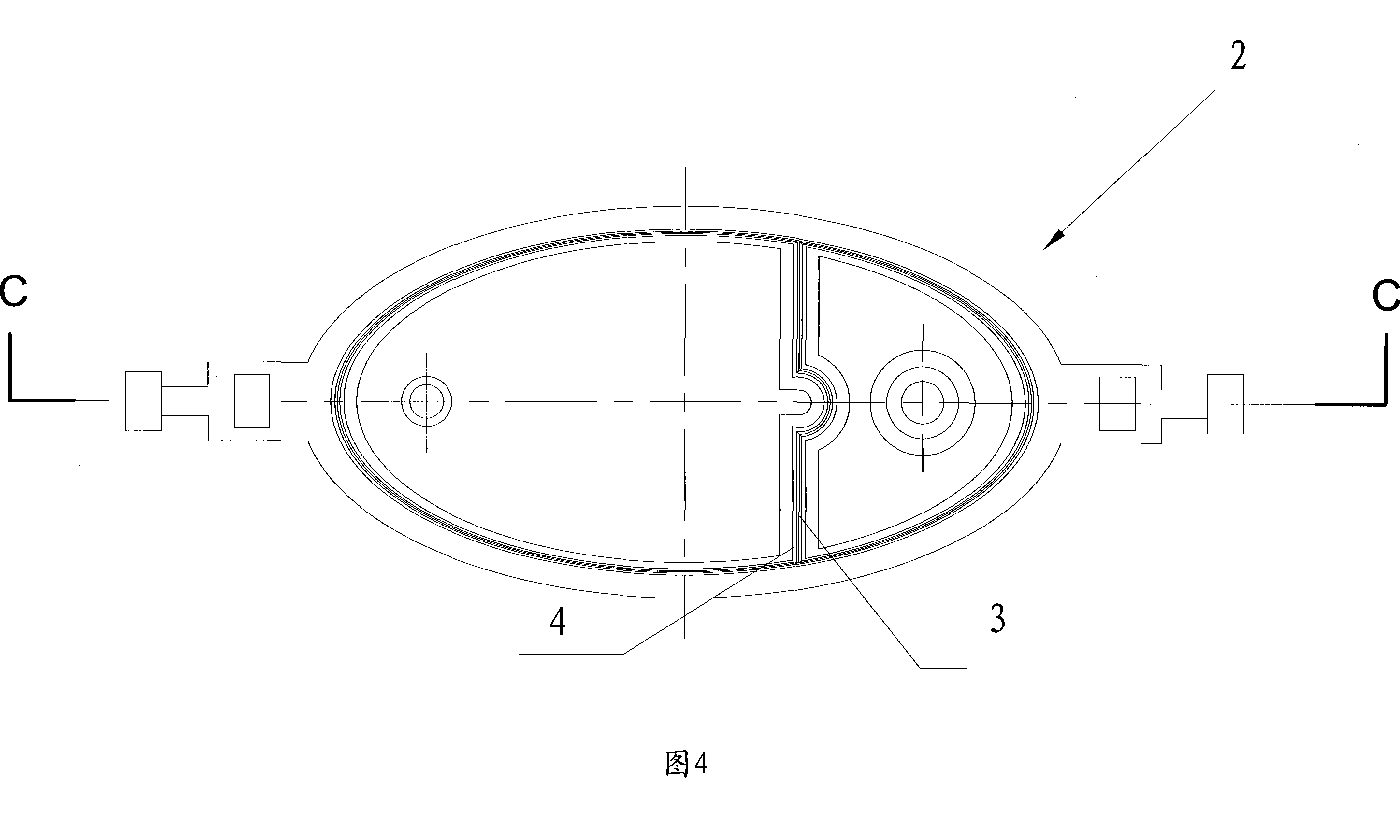 Method for manufacturing drainage bottle