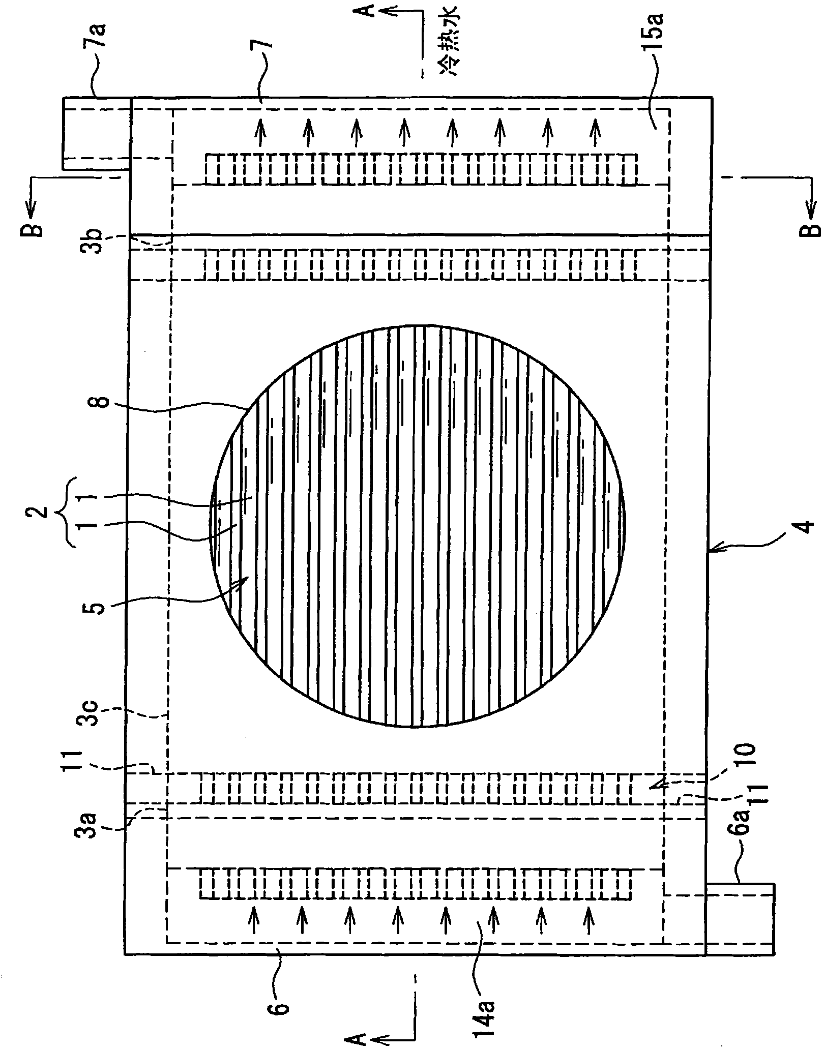 Medical heat exchanger, manufacturing method thereof and artificial lung device