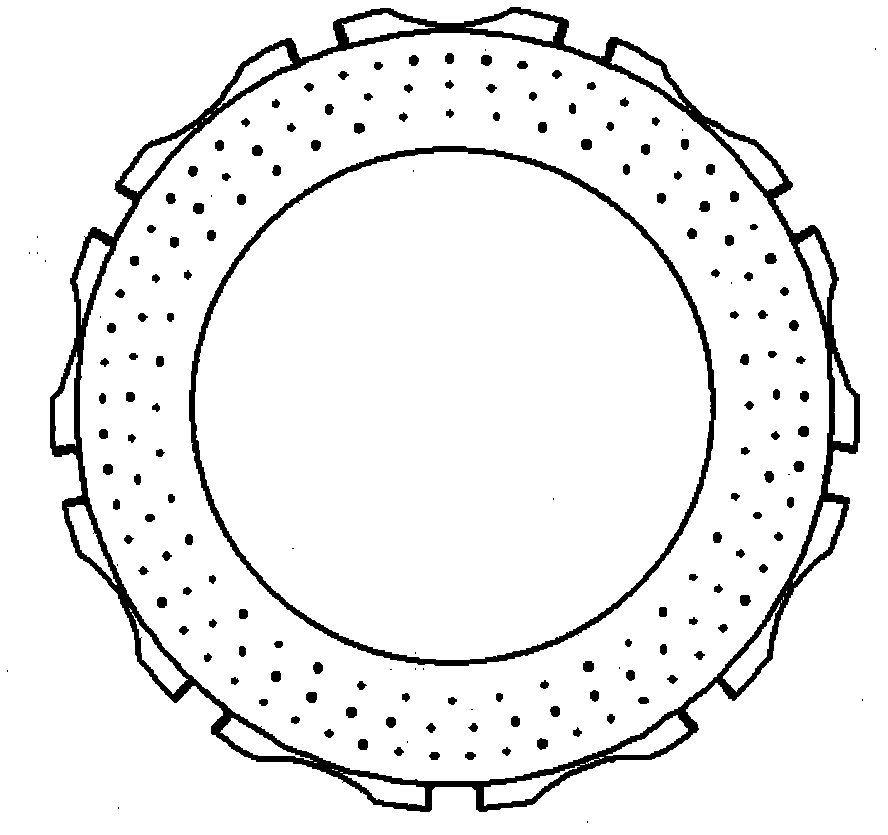 Method for manufacturing carbon ceramic brake disc