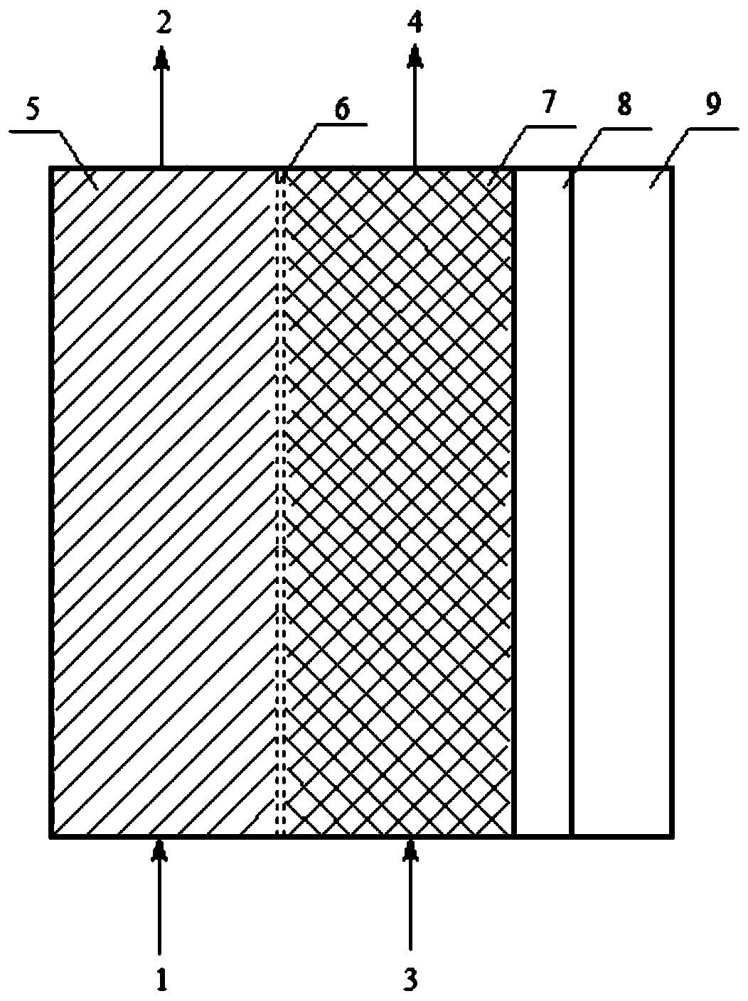 Three-dimensional electrode reactor with coupling of Fe&lt;2+&gt; cathode reduction and anodization