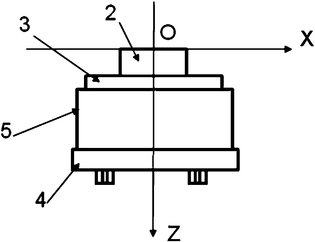 Double-ridged rectangular waveguide four-way coaxial power divider based on metal ridge