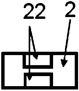 Double-ridged rectangular waveguide four-way coaxial power divider based on metal ridge