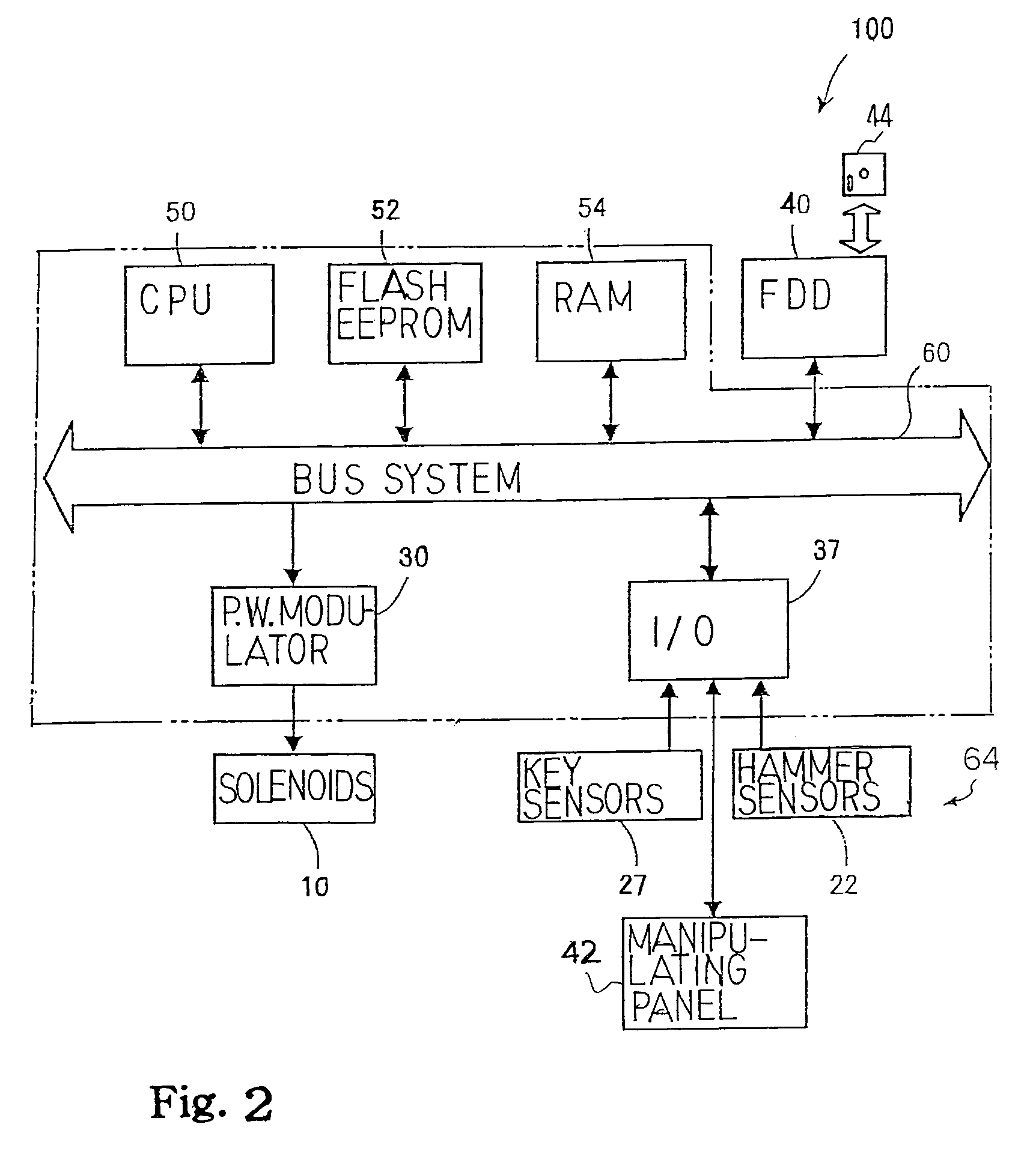 Automatic player musical instrument for exactly reproducing performance and automatic player incorporated therein