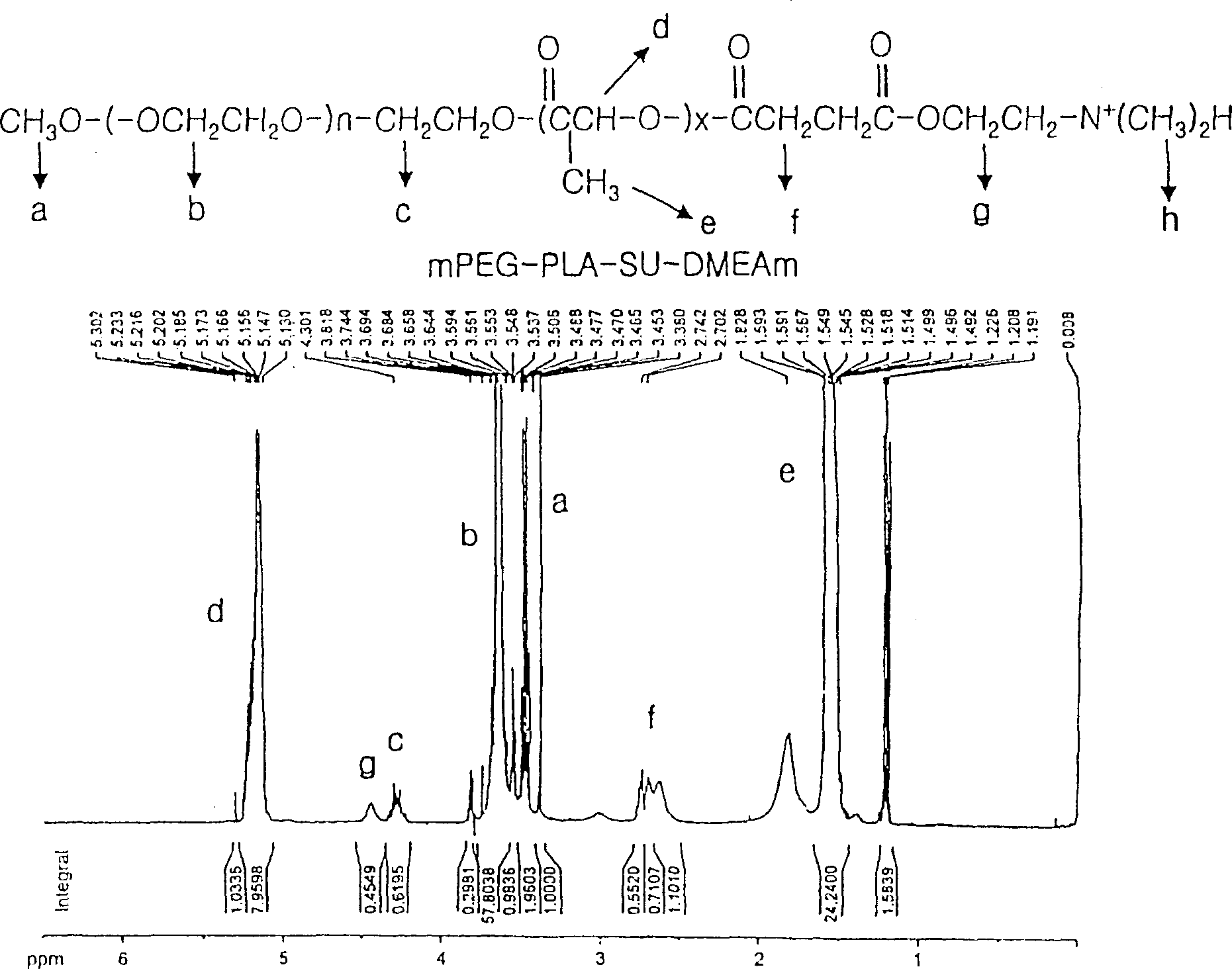 Positively charged amphiphilic block copolymer as drug carrier and complex thereof with negatively charged drug