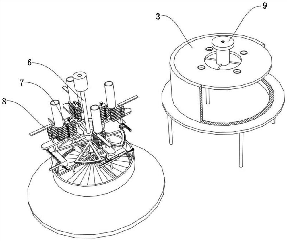 Anti-deformation slicing device for kiwi fruit processing