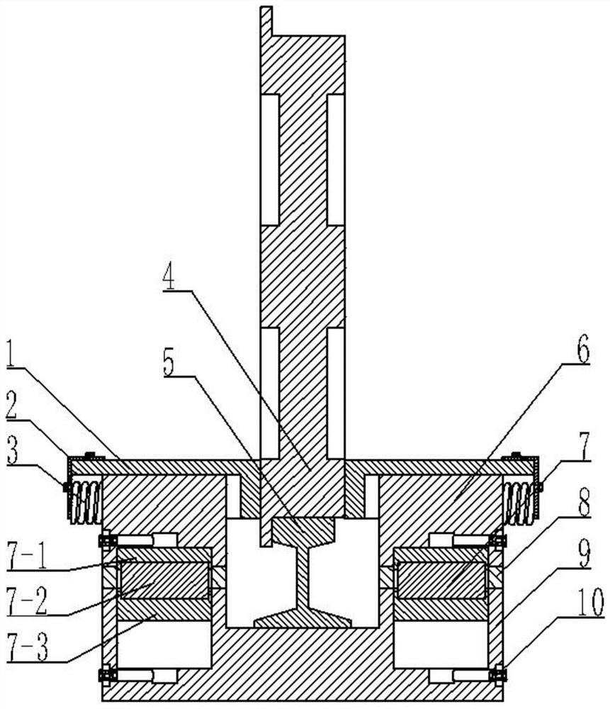 A hump vehicle reducer with permanent magnet excitation