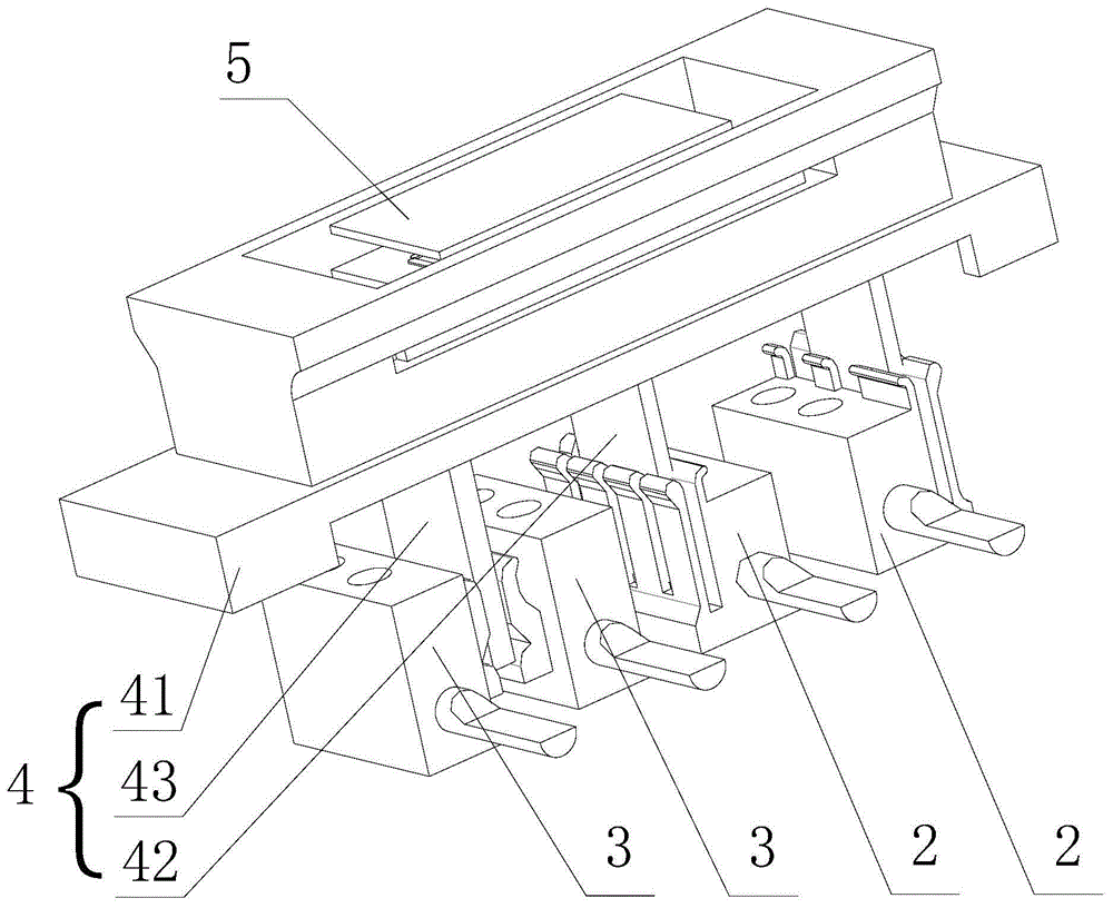 Junction box with load for replacing metering device
