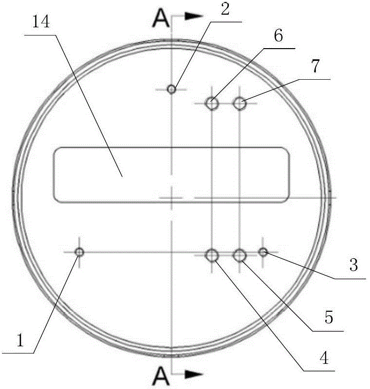 Method and device for encapsulating embedded type sensor system with self-correcting function