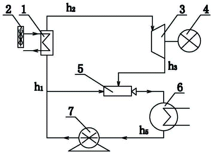 Low-temperature waste heat power generation system