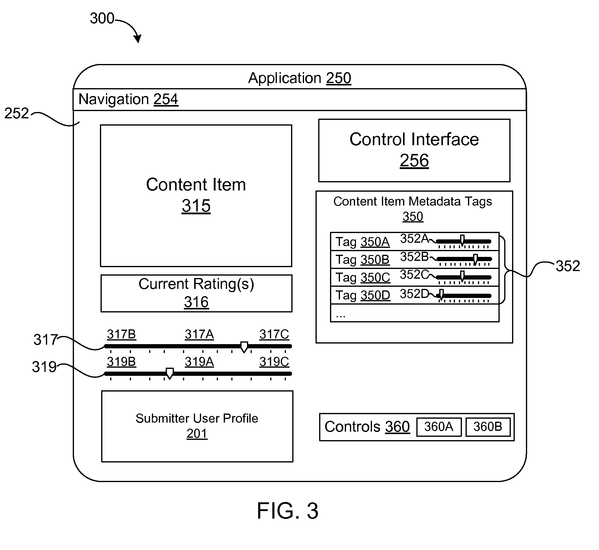 Systems and methods for selecting and presenting representative content of a user