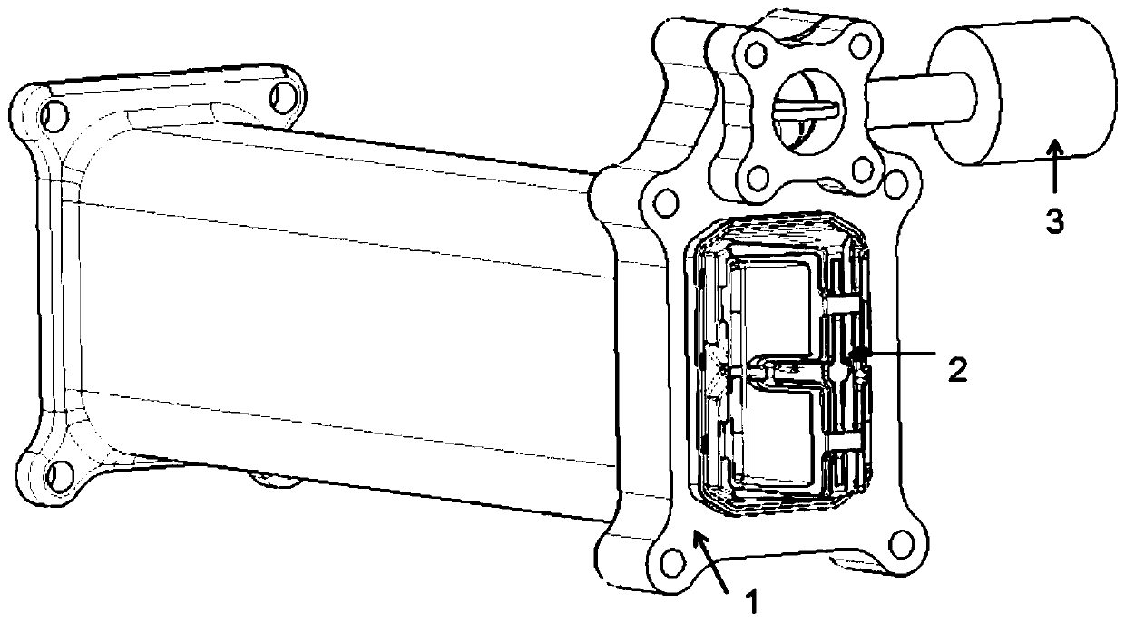 egr cooler, egr cooler control system and control method thereof