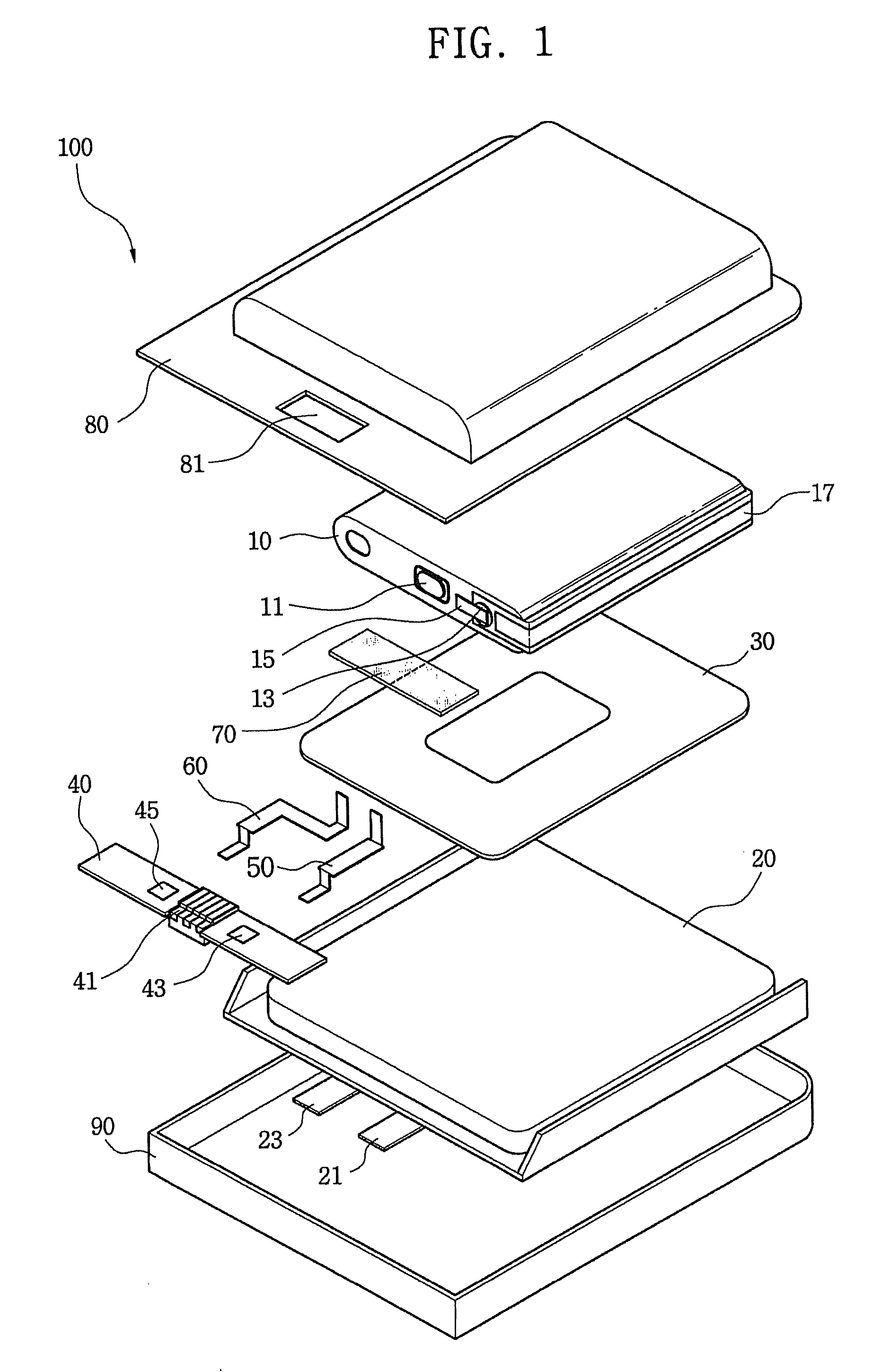 Battery pack and electronic device using the same