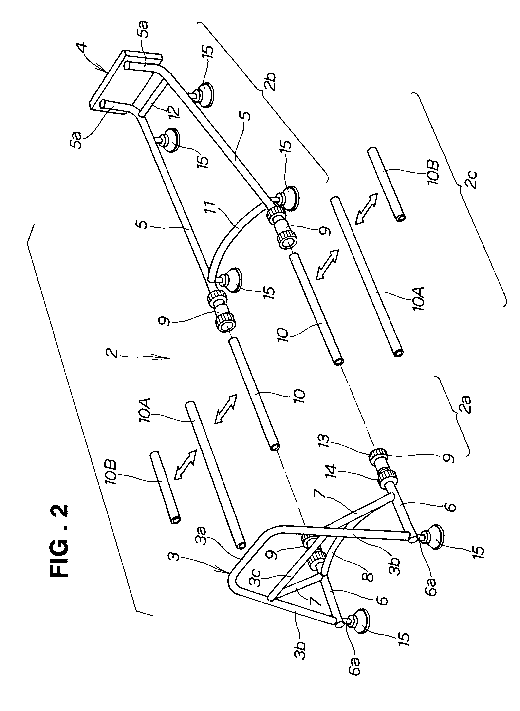 Marine propulsion attachment with removable frame structure for non-self-propelled marine vehicles