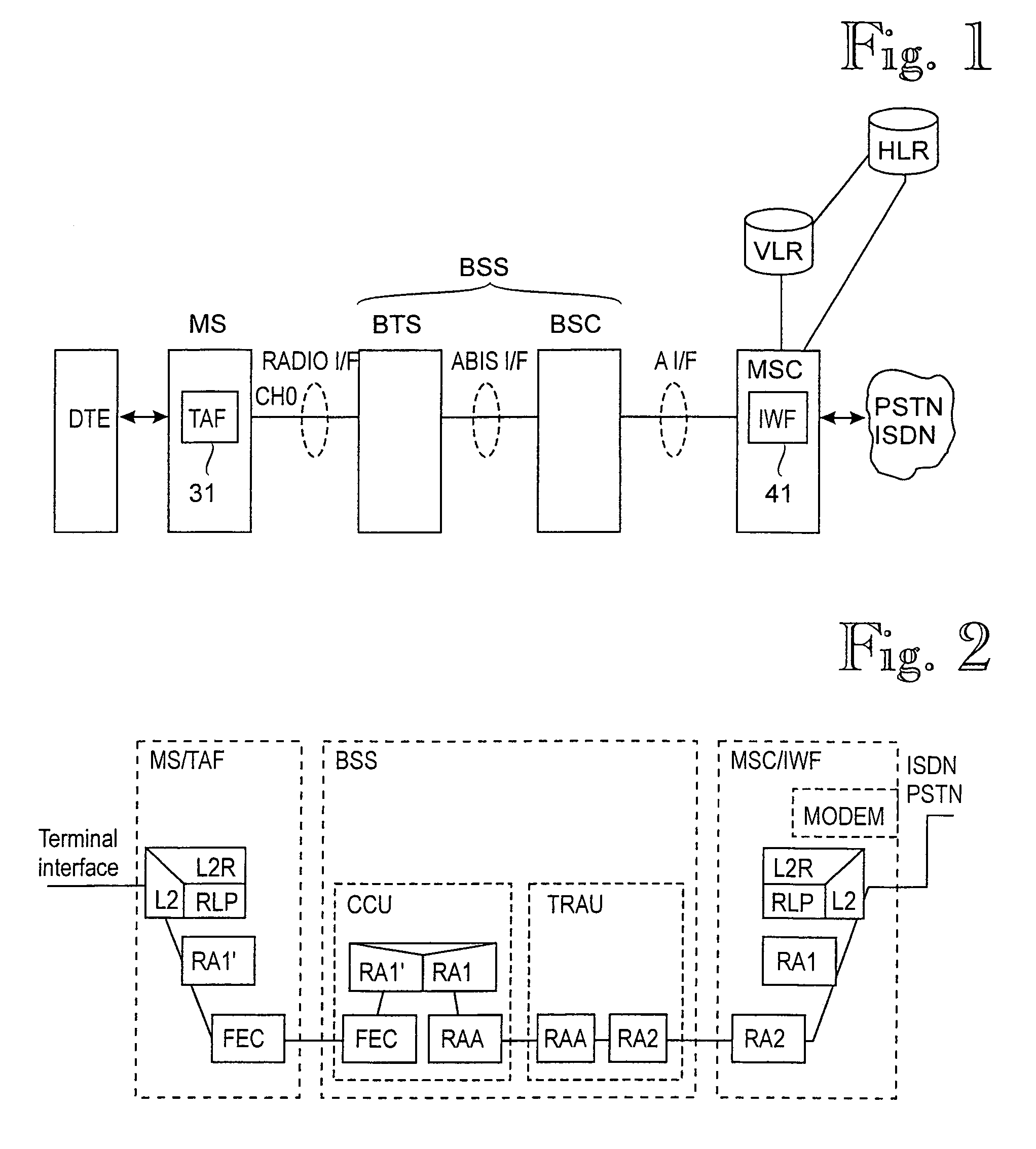 Implementation of multiple simultaneous calls in a mobile communication system
