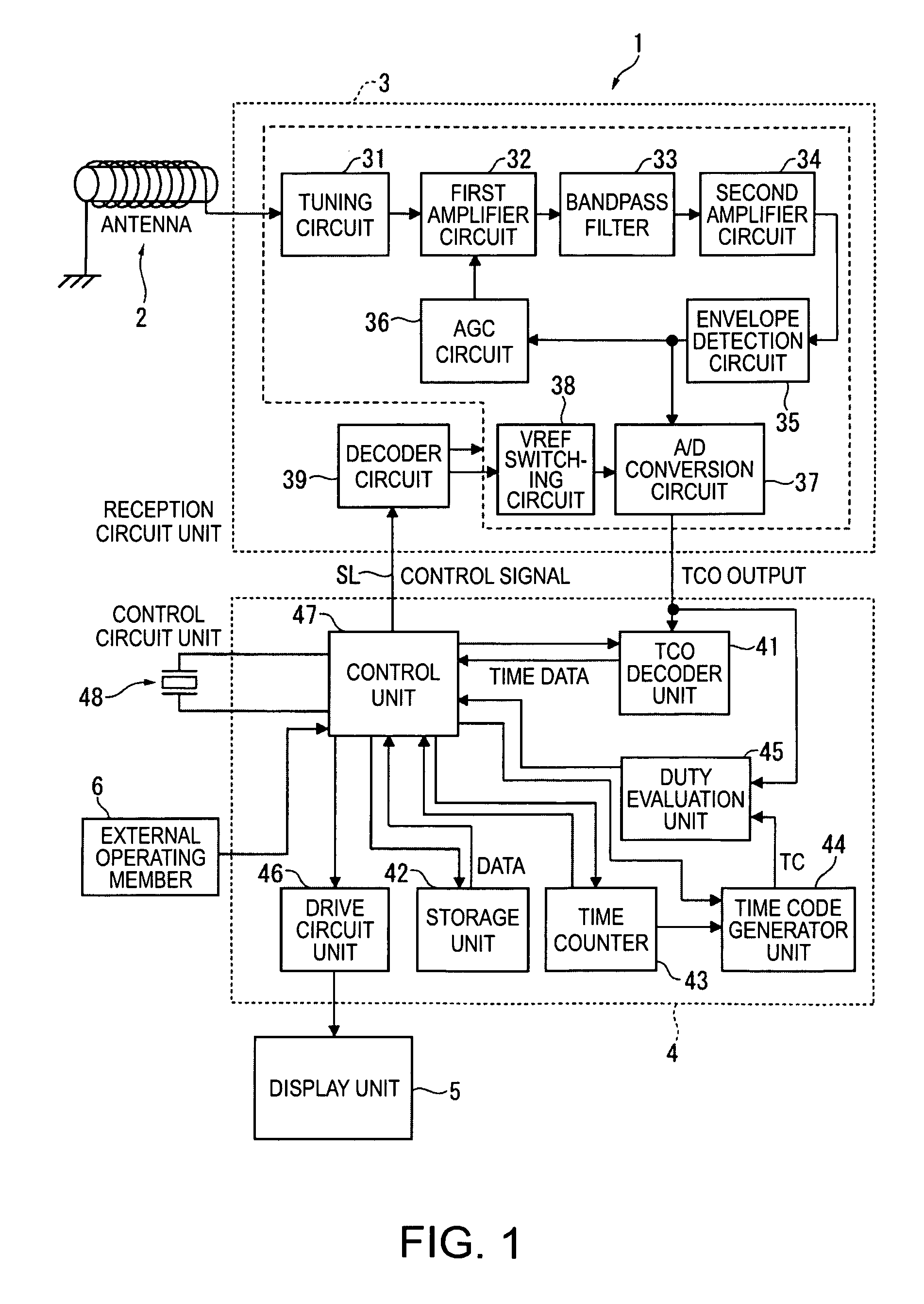 Radio-controlled timepiece and control method for a radio-controlled timepiece