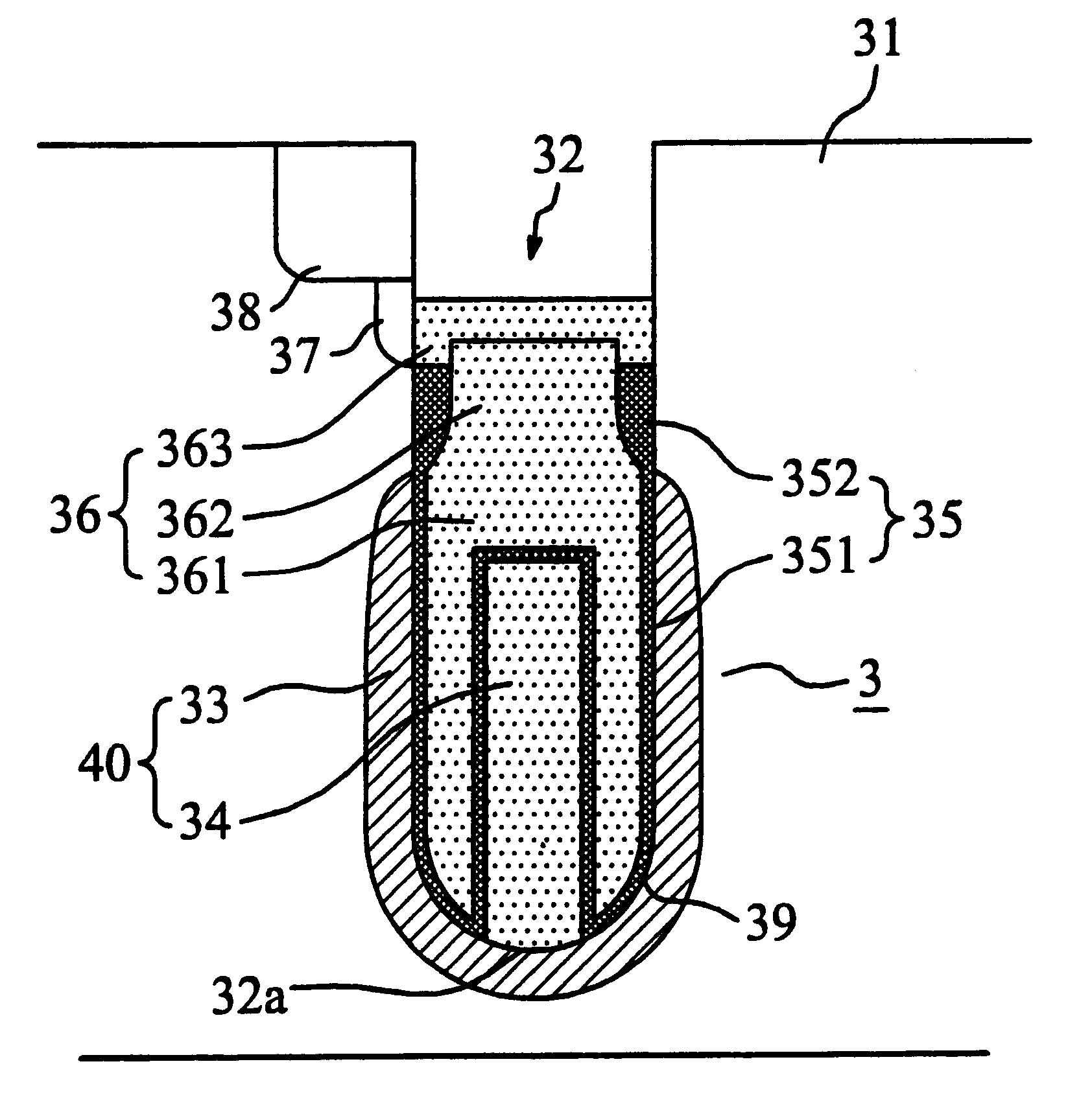 Method of fabricating a trench capacitor