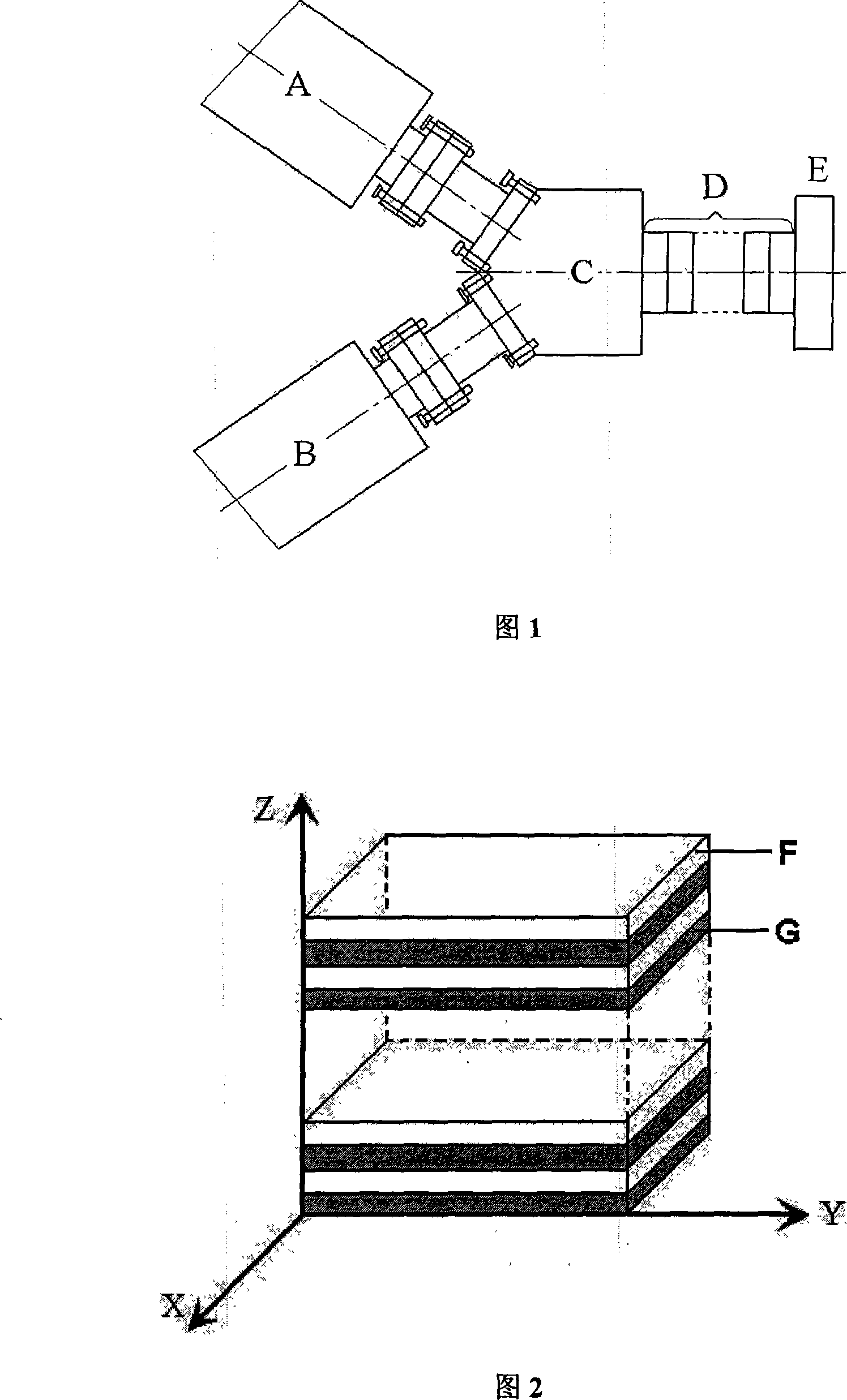 Method for preparing designable layered polymer base conductive composite material