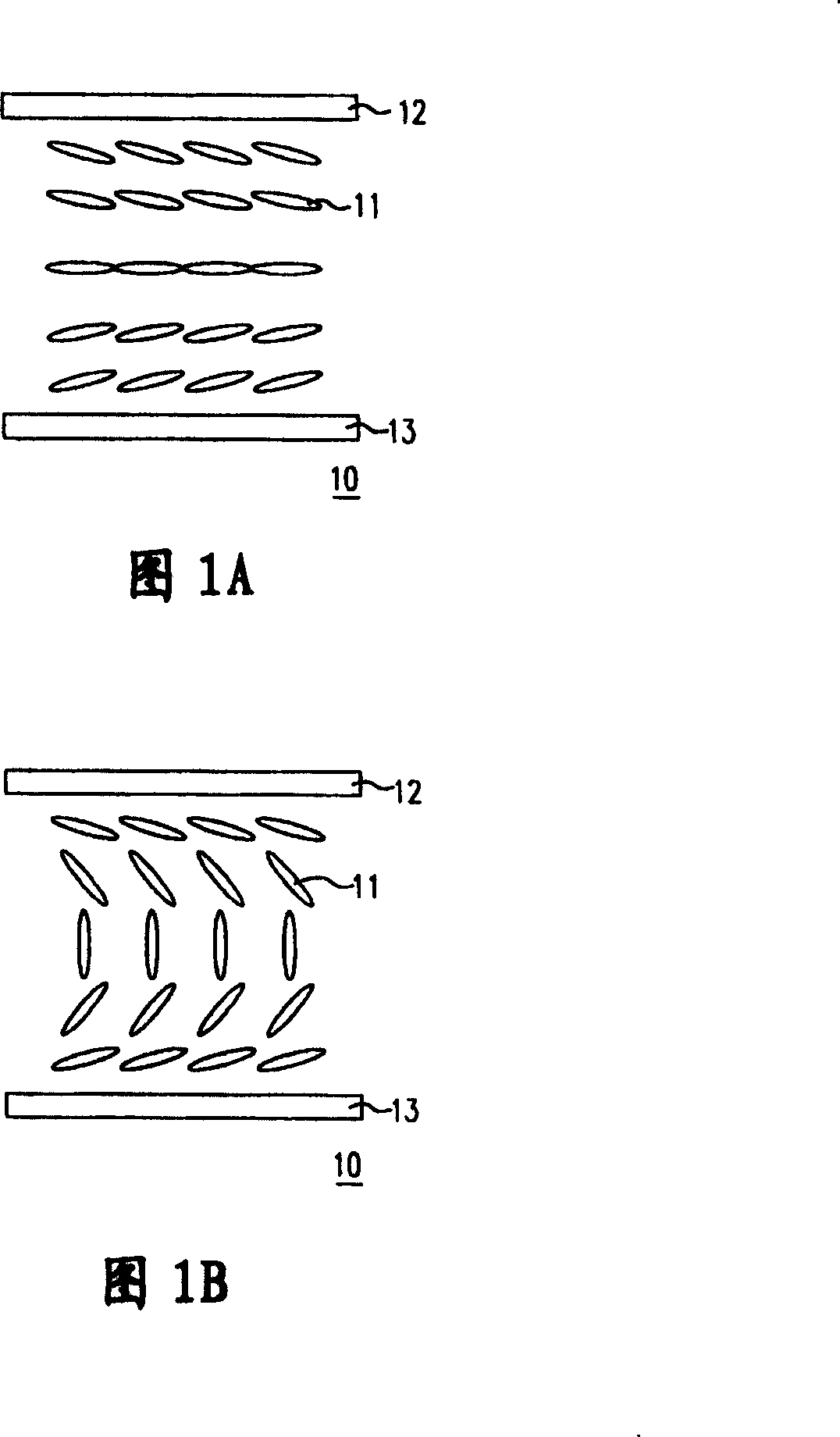 Optical compensation birefringence type liquid crystal display panel