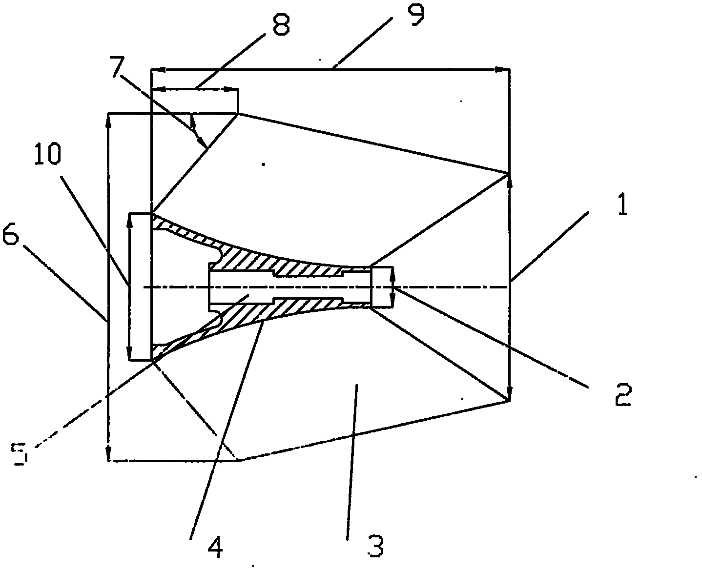 Method for designing single-screw axial-flow pump impeller