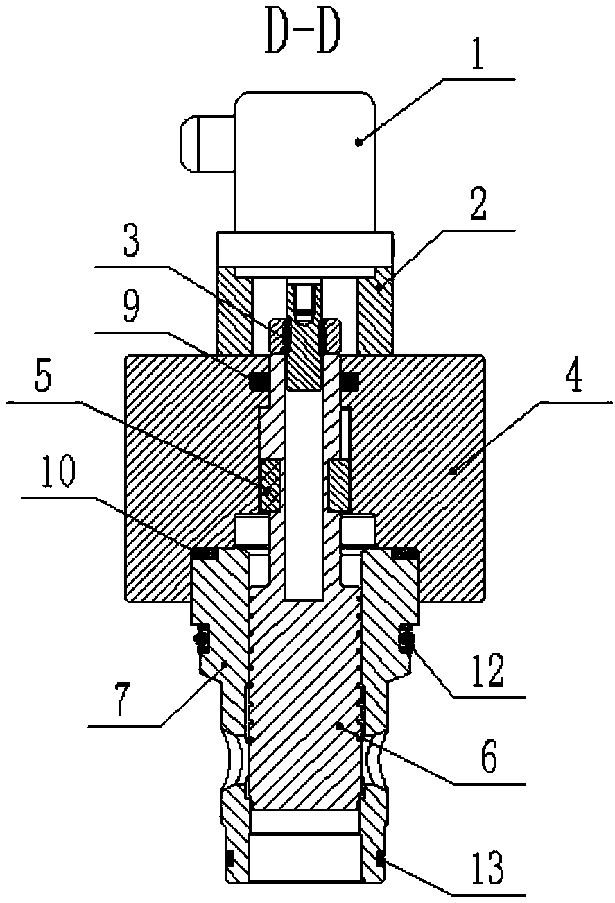 Servo fast forging valve and servo valve system