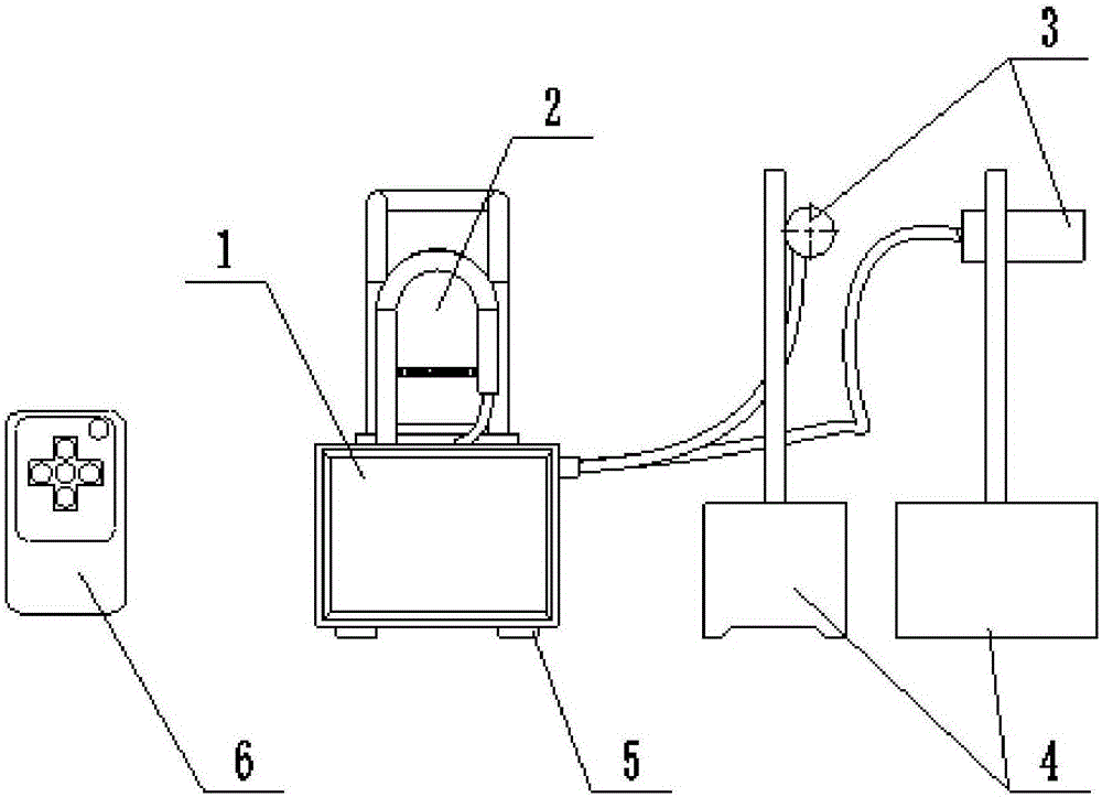 Detecting device and method for machining