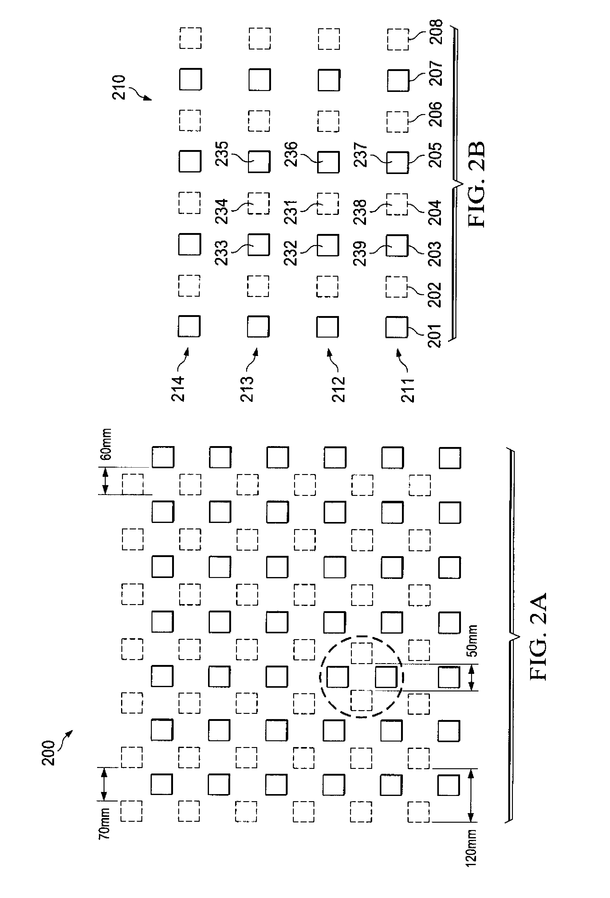 Integrated circuit having interleaved gridded features, mask set and method for printing