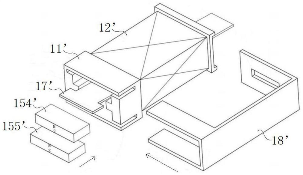 Laterally-arranged double-magnet self-generating device and wireless switch