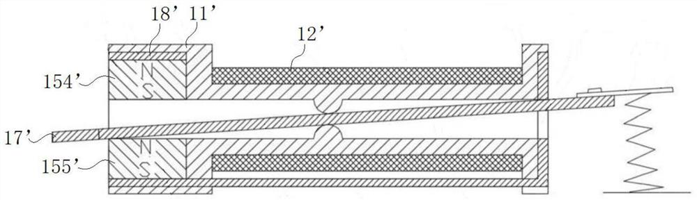 Laterally-arranged double-magnet self-generating device and wireless switch