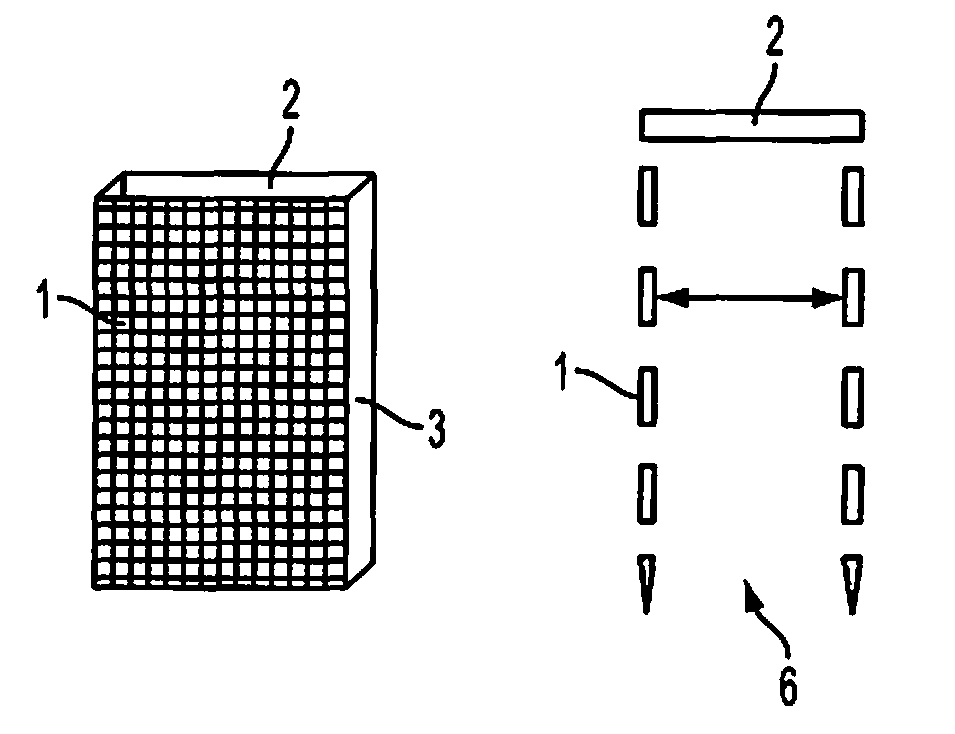 Method and device for fixing/stabilizing a sample