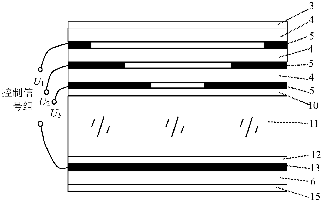 Electric-control liquid crystal objective and ten-thousand-level amplification factor optical microscope utilizing same