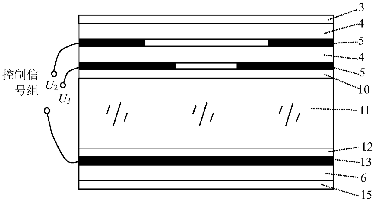 Electric-control liquid crystal objective and ten-thousand-level amplification factor optical microscope utilizing same