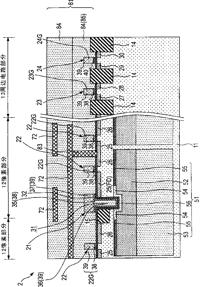 Solid-state imaging device, manufacturing method of the same, and imaging apparatus