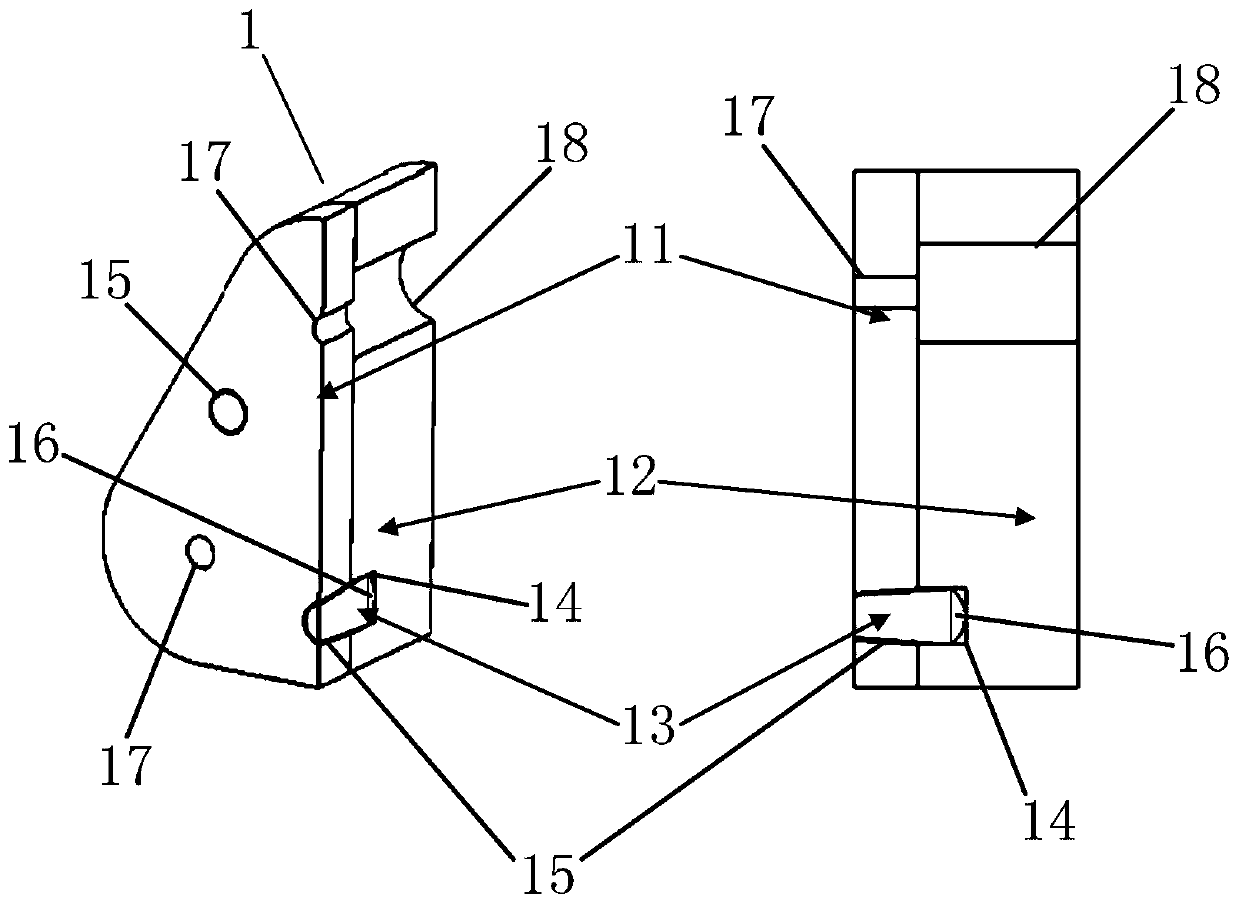 Brake pad for high-speed train