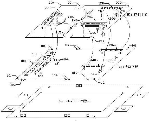 An integrated igbt driving method and device