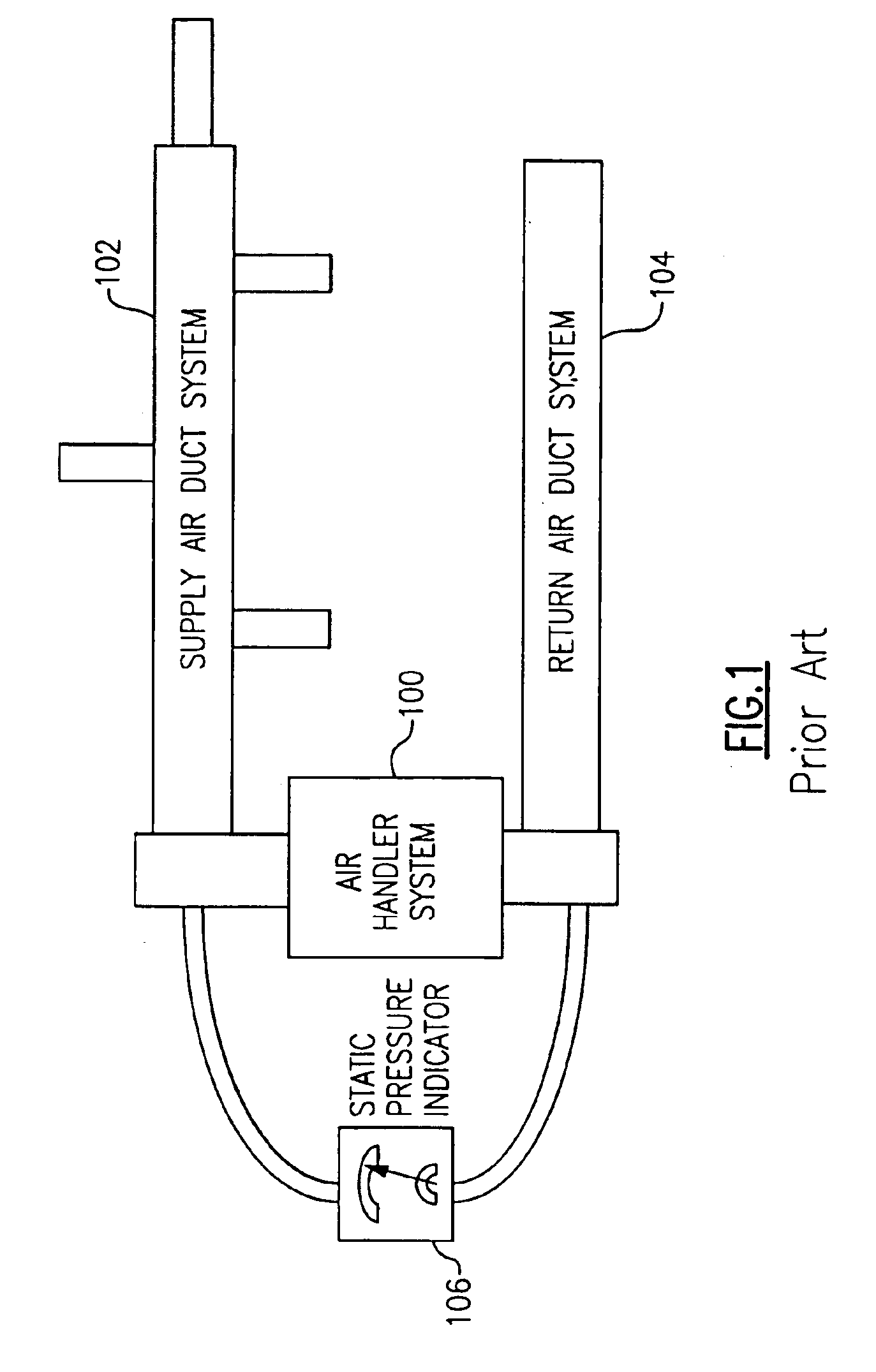 Method of determining static pressure in a ducted air delivery system using a variable speed blower motor