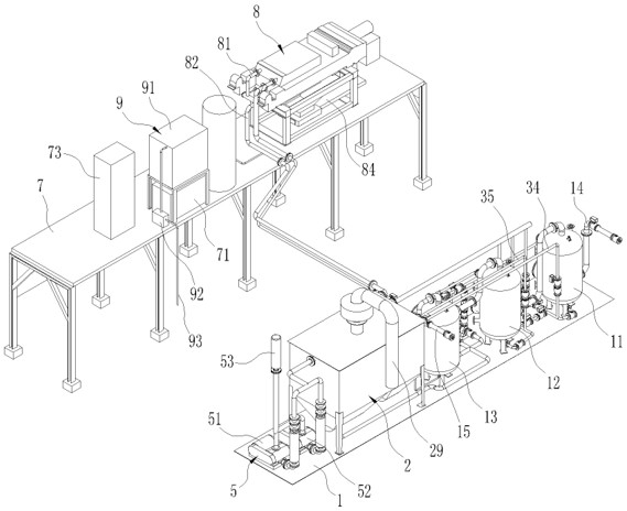 High-efficiency skid-mounted desulfurization intelligent complete equipment