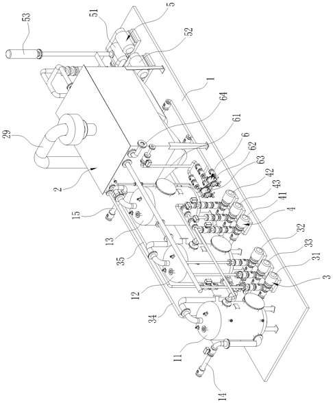 High-efficiency skid-mounted desulfurization intelligent complete equipment