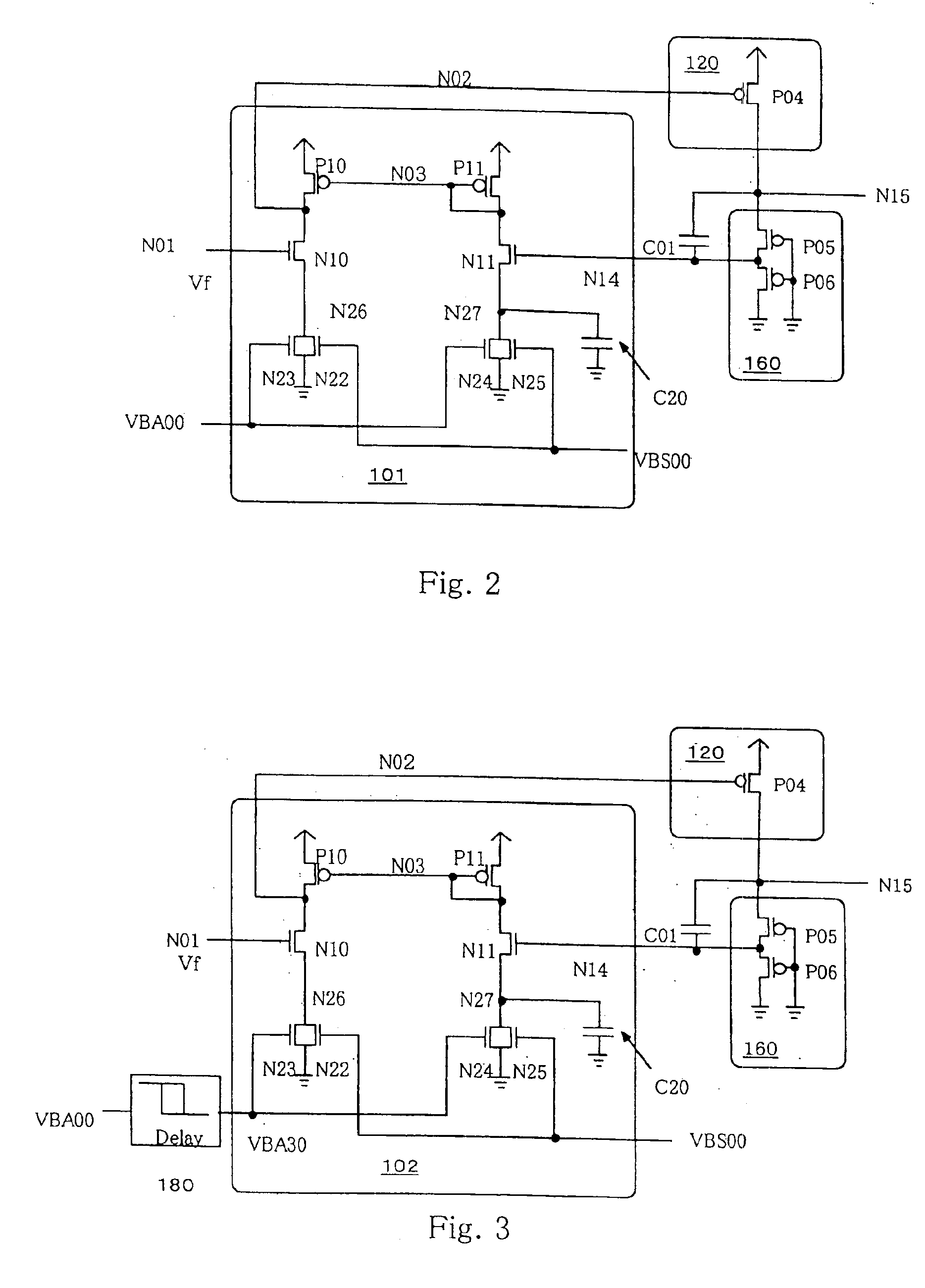 Internal step-down power supply circuit