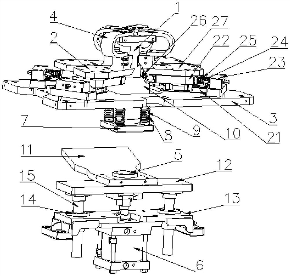 Positioning device with conductive function