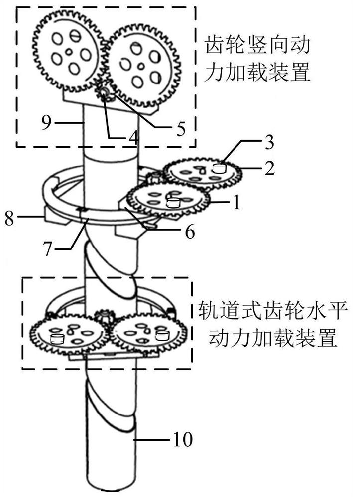 A dynamic loading device for model testing of pile-supported towering structures