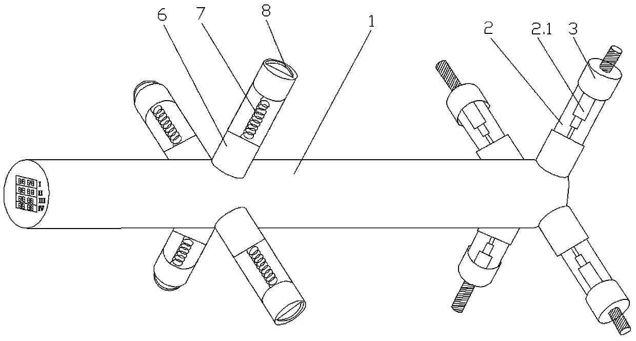 Device and method for in-situ measurement of rock abrasion degree and needle penetration degree