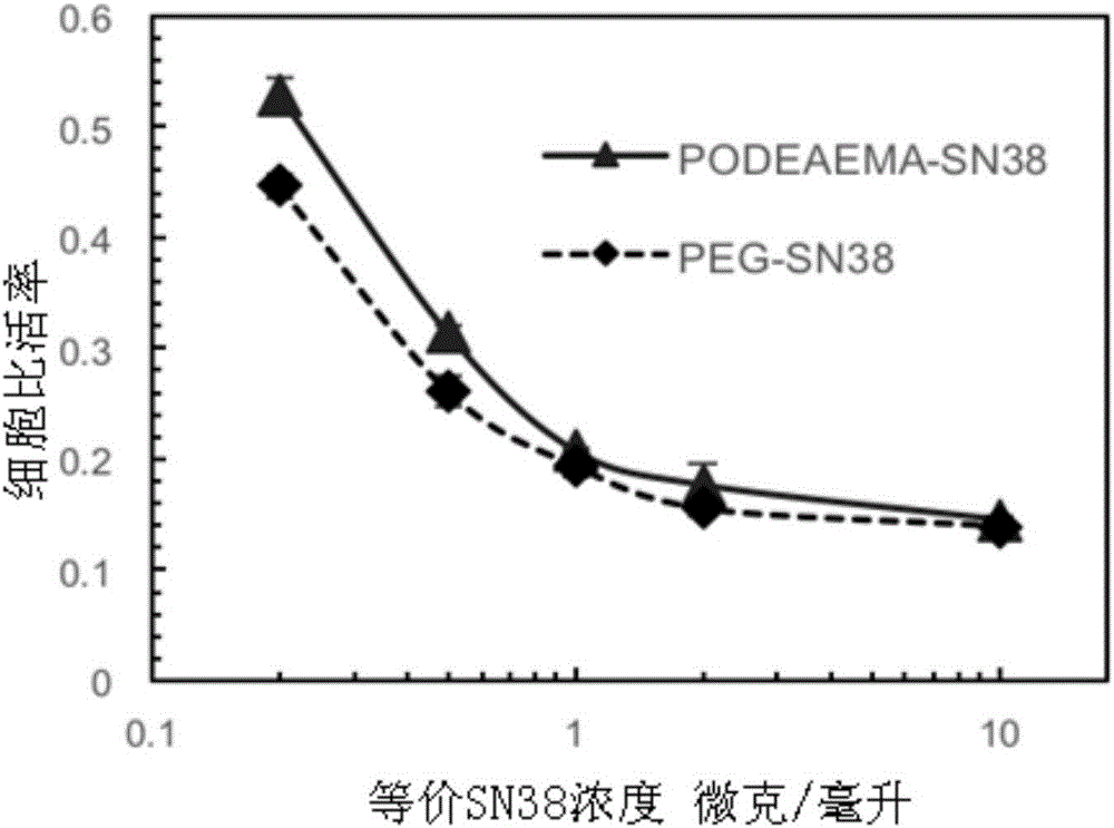 Application of N-oxidized tertiary amine containing polymer as medicine or carrier