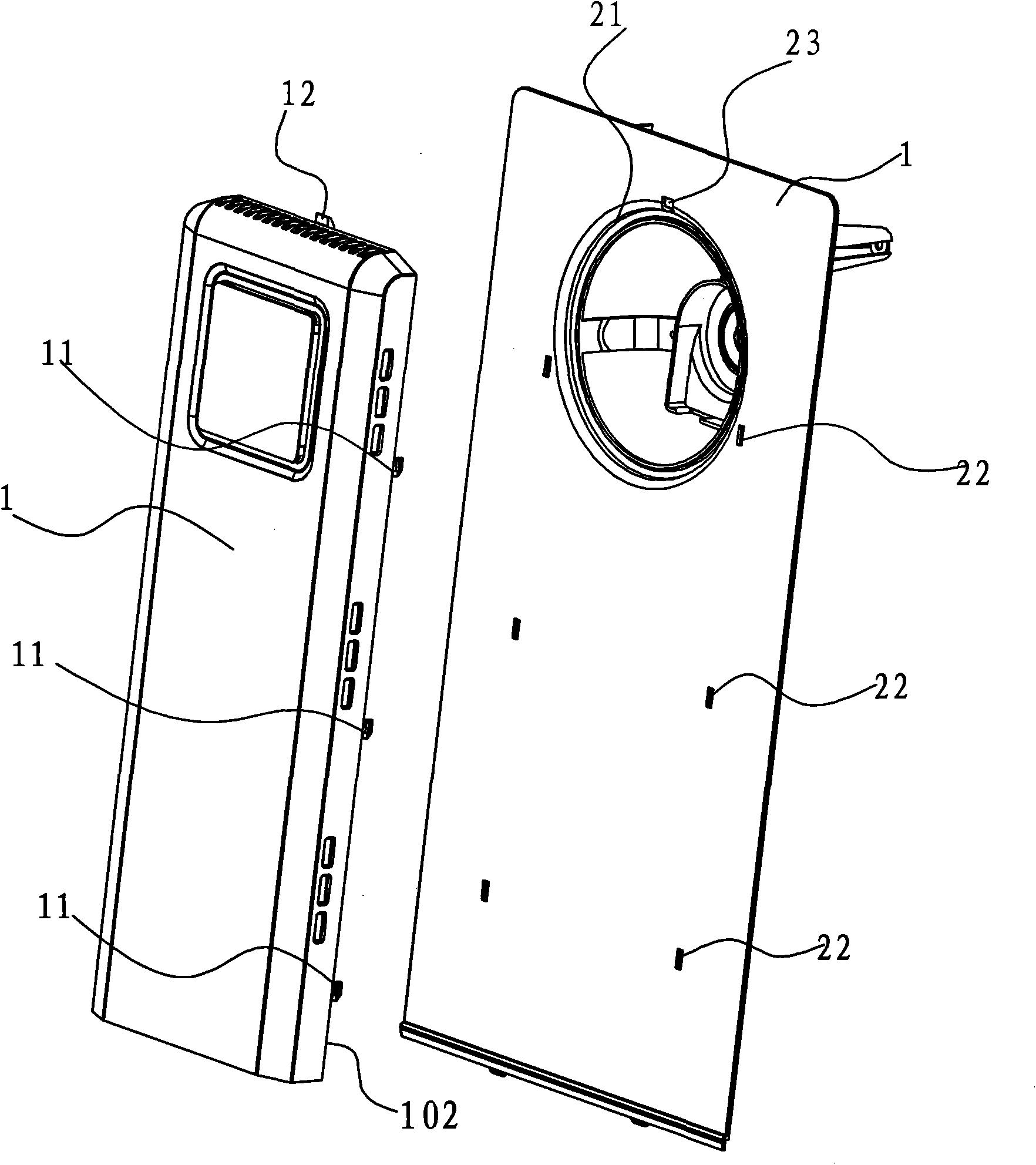 Air duct device