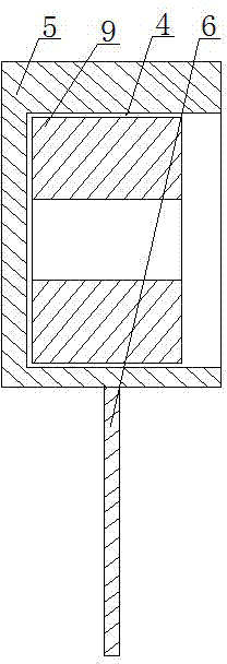 Aluminum cable steel reinforced press-connecting device for electric wire construction and using method thereof