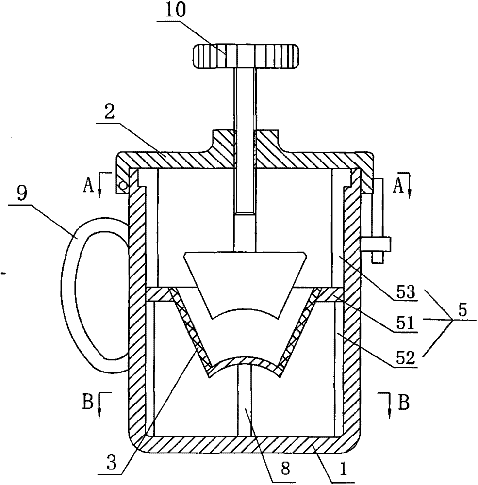 Simple juicer