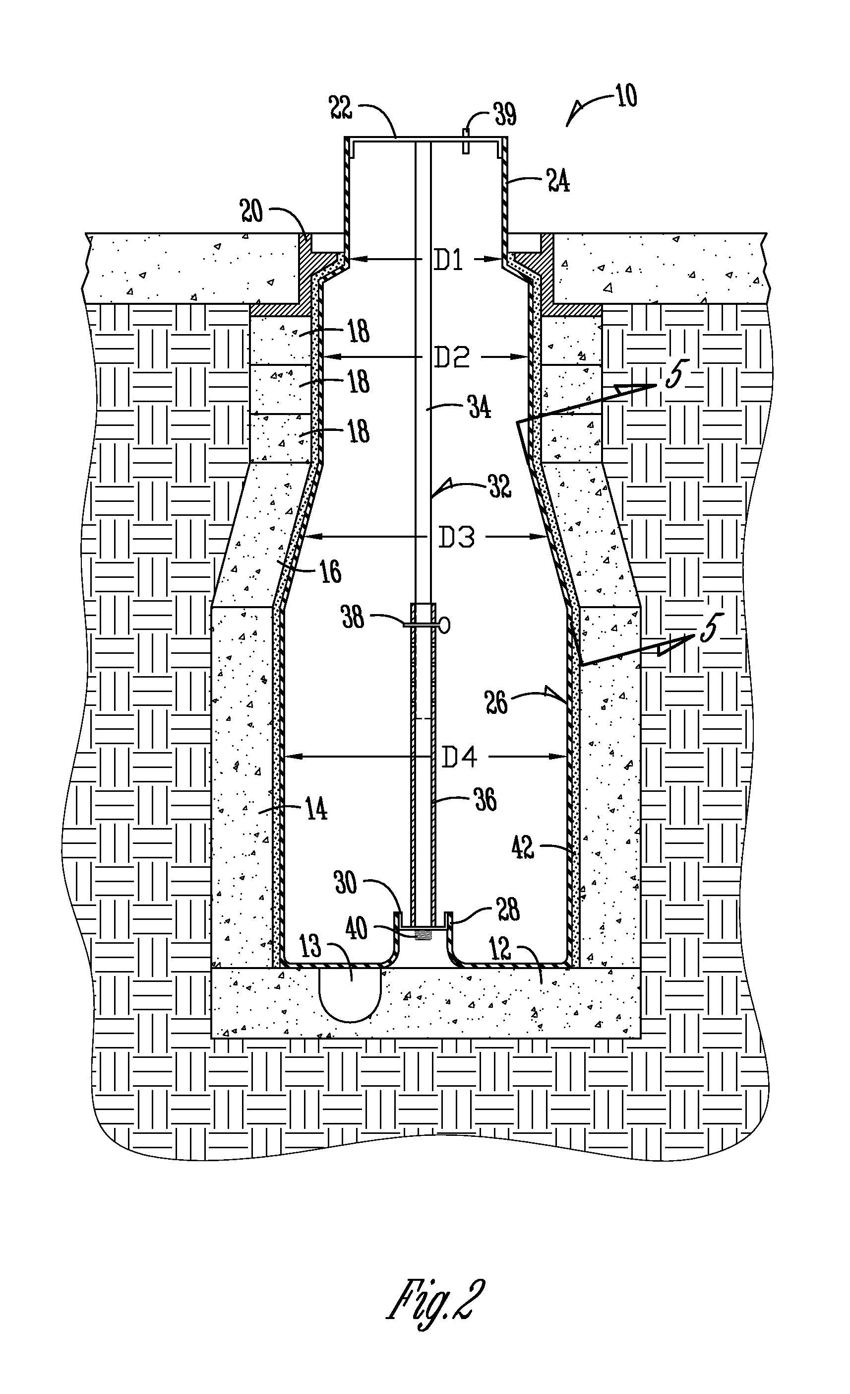 Method and apparatus for repairing the wall of a manhole