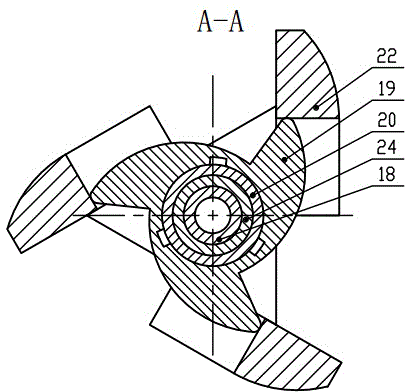 A hydraulic variable diameter centralizer